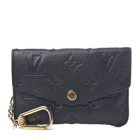 black lv key pouch|louis vuitton empreinte key pouch.